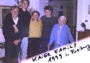 Ekkehard, Tillmann, Anita, Klaus and Mater 1999