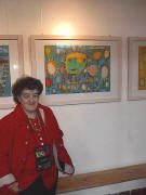Rosemarie Hübner: Blumenfrau, 2003
