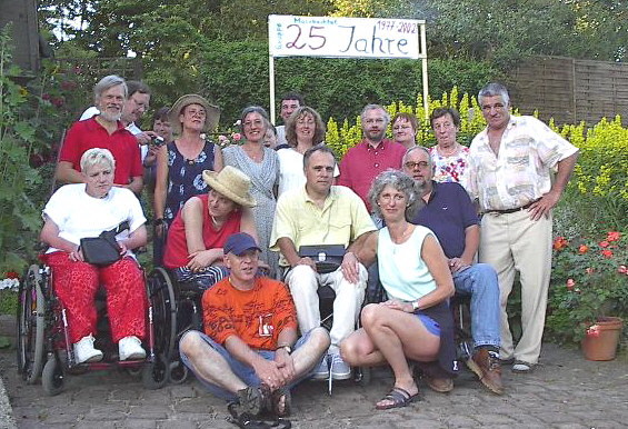 Gruppe Maisbachtal 25 Jahre am  22.6.2002 