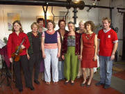 Unsere KünstlerInnen am Samstag, 2.10.2004, um 15.30 Uhr in der "Alten Pumpe Maisbachtal"