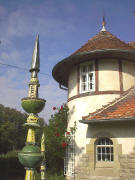 Pumpstation Maisbachtal mit Keramikturm am 30.9.2004