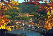Der Blick vom Philosophenweg in Heidelberg nach Südosten ist wirklich soooo schön ..!..